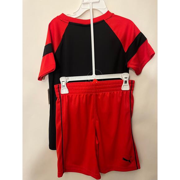 NEW Puma boys two piece short set size 6 - Picture 2 of 3